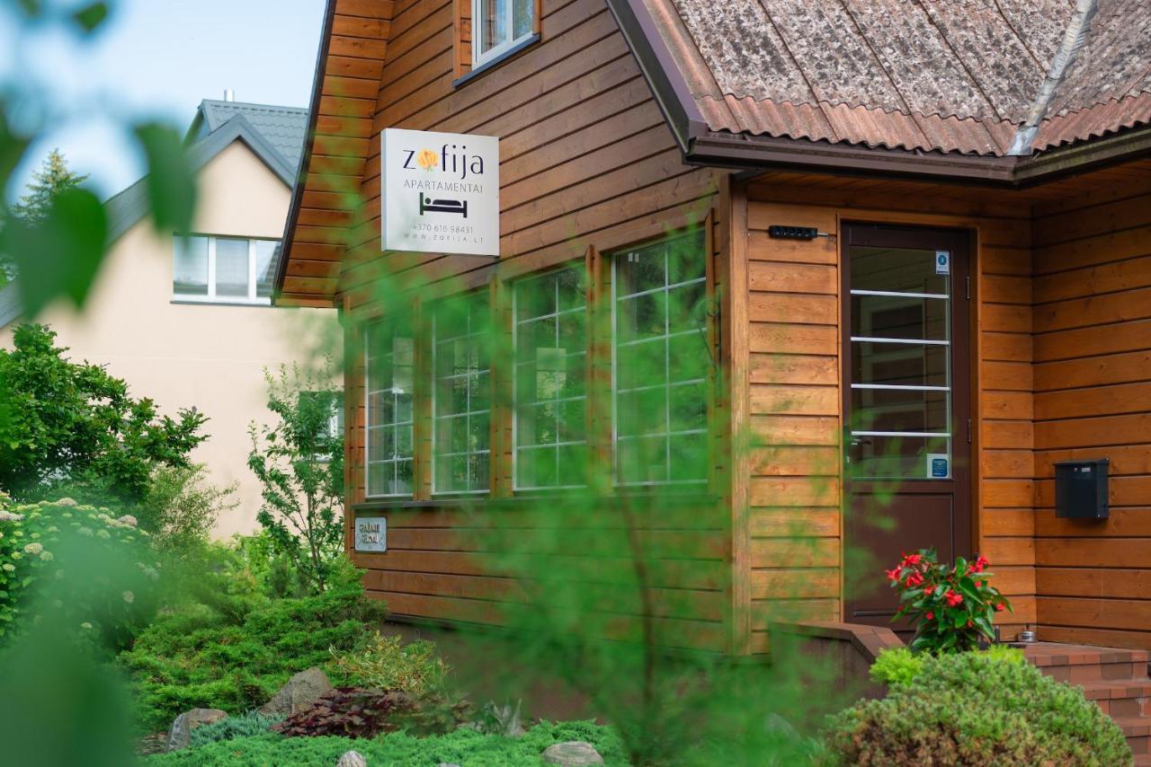 Zofija Apartman Birštonas Kültér fotó